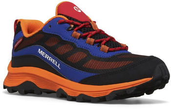Merrell Moab Speed Low WTRPF Wanderschuh blau schwarz orange