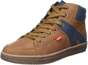 Kickers Lowell Sneaker camel blau