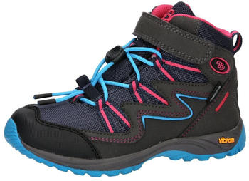 Brütting Atlanta High VS Traillaufschuh grau türkis pink