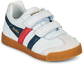 Gola Kinderschuhe HARRIER LEATHER VELCRO weiß