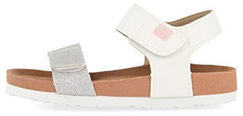 Gioseppo Jabbeke Peeptoe Sandalen silber