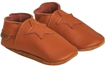 EN FANT Schuhe Kinder elastischer Hausschuh E813115-Leder braun