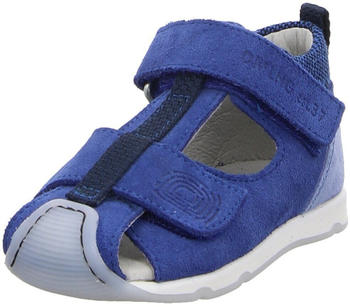 Däumling Leder-Sandalen ULLI Zehenschutz blau