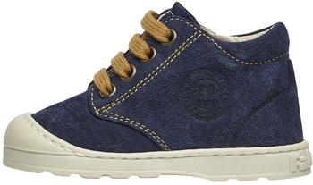 Falcotto LABLOOM Zip-Sneakers Veloursleder marineblau