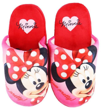 Disney Minnie Maus Kinder Mädchen Hausschuhe Slipper Schlüpfschuhe