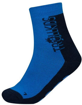 Trollkids Kid's Anti Slip Socks Hüttenschuhe blau