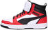 Puma Rebound V6 Mid Kids (393831) puma white/black/for all time red