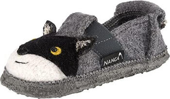 Nanga Kinder Hausschuh Racoon mittelgrau