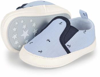 Sterntaler Baby-Schuh Slipper blau Himmel 2301926