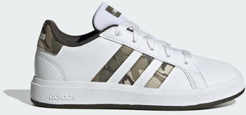 Adidas Grand Court 2.0 Kids cloud white/olive strata s23/shadow olive s22 (IF3669)