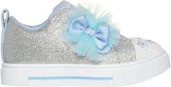 Skechers Twinkle Sparks - Glitter Gems Kids (314778N_SLLB) silver/light blue