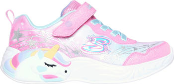 Skechers S-Lights: Unicorn Dreams - Wishful Magic Kids (302299_PKTQ) light pink/turquoise