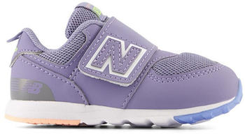 New Balance 574 New-b Hook Loop Trainers lila