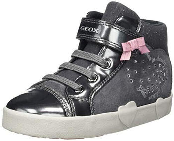 Geox B Kilwi Girl D Sneaker grau Dark Grey
