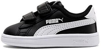 Puma Smash v2 L V PS Sneaker schwarz weiß