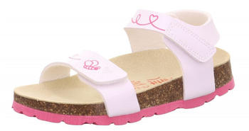 Superfit Kinder Sandale FUSSBETTPANTOFFEL weiß