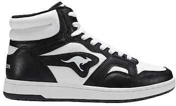 KangaROOS K-Slam Point Mid Sneaker jet black white