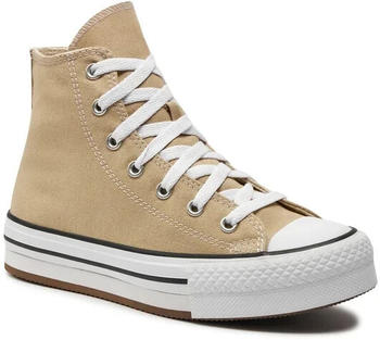 Converse Sneakers Stoff Chuck Taylor All Star Lift Platform A06344C beige