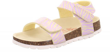 Superfit Kinder Sandale M&auml;dchen gelb rosa
