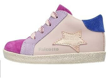 Falcotto ALNOITE HIGH-Sneakers Leder Veloursleder puderrosa
