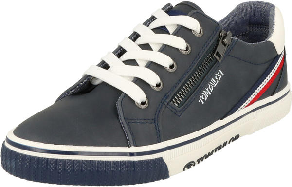 Tom Tailor Schuhe 7470180002 Sneaker dunkelblau Reißverschl