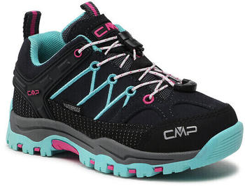 CMP Kids Rigel Low Trekking Shoes Wp 3Q13244 B Blue Acqua dunkelblau