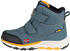steel blue/navy/mango