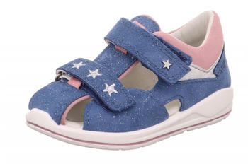 Superfit Kinder Sandale BOOMERANG blau rosa
