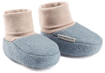Hofbrucker Wollwalk-Babyschühchen blau 16