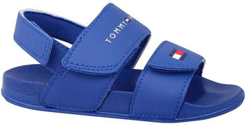 Tommy Hilfiger Sandal blau Faux Leder