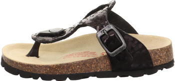 Superfit Fussbettpantoffel schwarz 0020