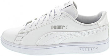 Puma Smash v2 Mirror Metallic Mädchen Sneaker Weiß