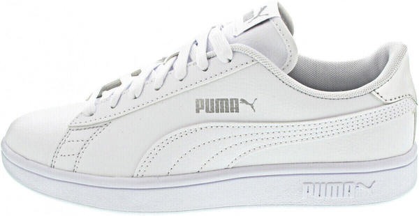 Puma Smash v2 Mirror Metallic Kids (383765) puma white/puma silver