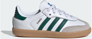 Adidas Samba OG K cloud white/collegiate green/gum