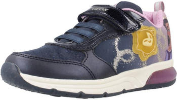 Geox J SPACECLUB Girl A Sneaker navy lavender