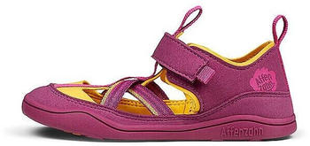 Affenzahn Breezy Sandale Vegan vogel/beere