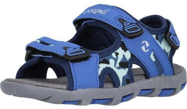 ZIGZAG Tanaka Sandale praktischem Klettverschluss blau