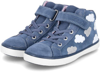 Lurchi High Sneaker SKYE blau Rauleder