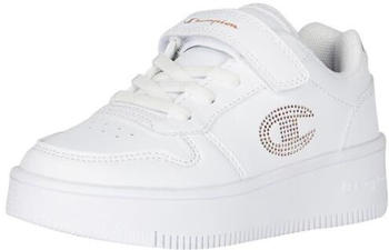Champion Legacy Rebound Platform Glitter G Ps Sneakers weiß schwarz WW008