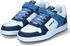 Dockers by Gerli Low Sneaker blau weiß Kunstleder Klettverschluss