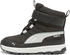 Puma Evolve Puretex Kinder schwarz aschgrau weiß