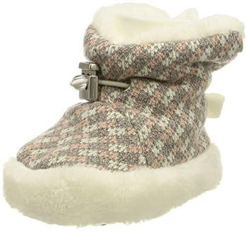 Sterntaler Mädchen kariert Baby-Schuh rosa mel