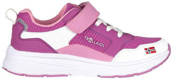 Trollkids Haugesund Trainers weiß rosa 270-241-039