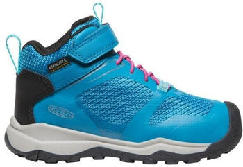 Keen Wanduro Mid Waterproof Wanderstiefel fjordblau fuchsia lila