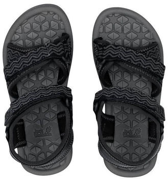 Jack Wolfskin Outdoorsandale ZULU VC K schwarz