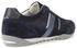 Geox Wells Schuhe Slipper blau weiß U82T5A