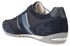 Geox Wells Schuhe Slipper blau weiß U82T5A