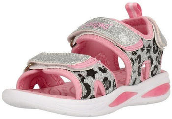 ZIGZAG ZIGZAG Sandale blinkenden Lichtern silberfarben pink