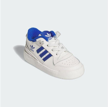 Adidas Forum Low CL Schuhe Kinder Wei&szlig; K&ouml;nigsblau Wei&szlig;