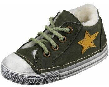 D&auml;umling Schn&uuml;rstiefel military dunkel 100254M-95 gr&uuml;n